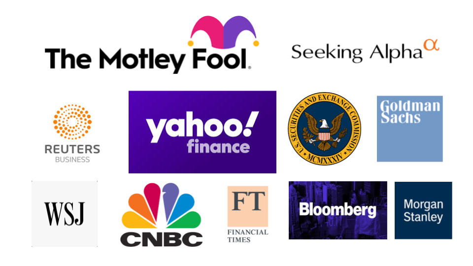 Financial Data Sources Logos